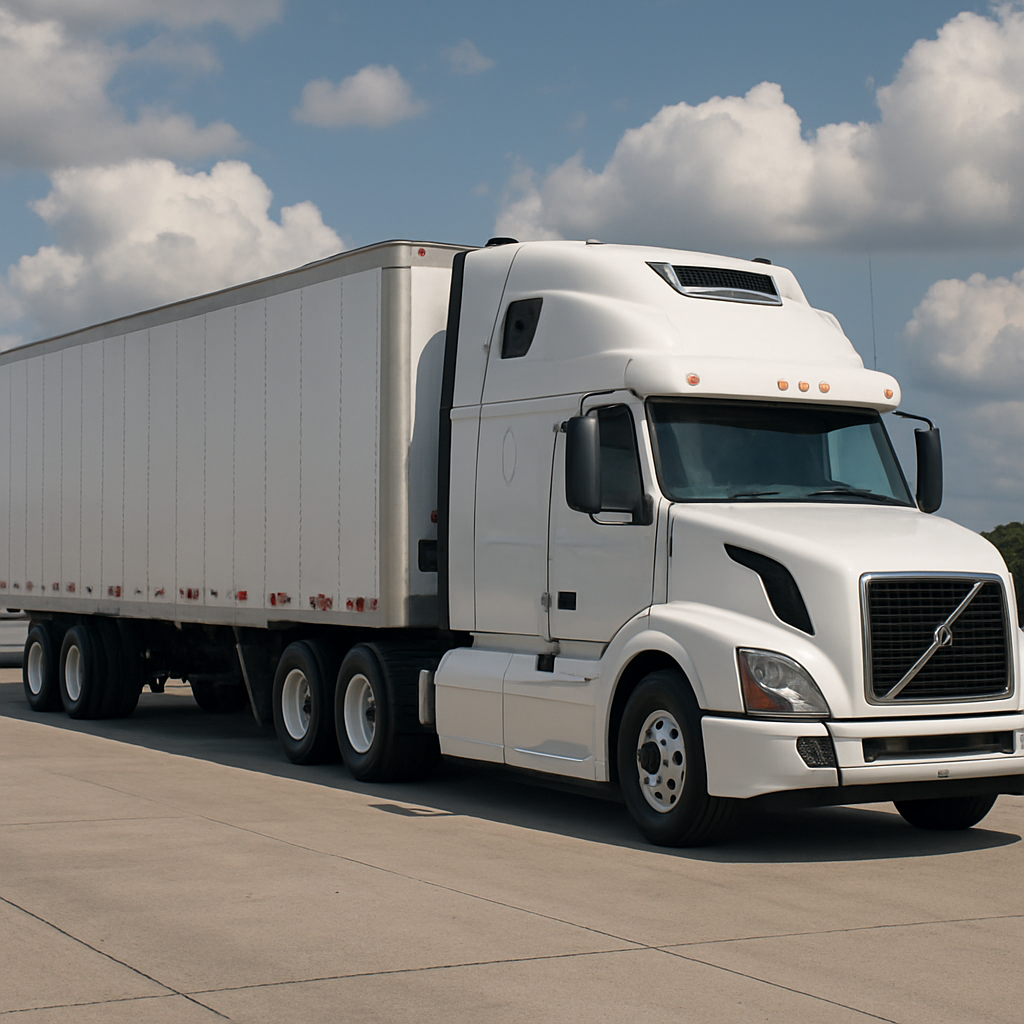 Refrigerated semi Truck Refrigerated semi Truck